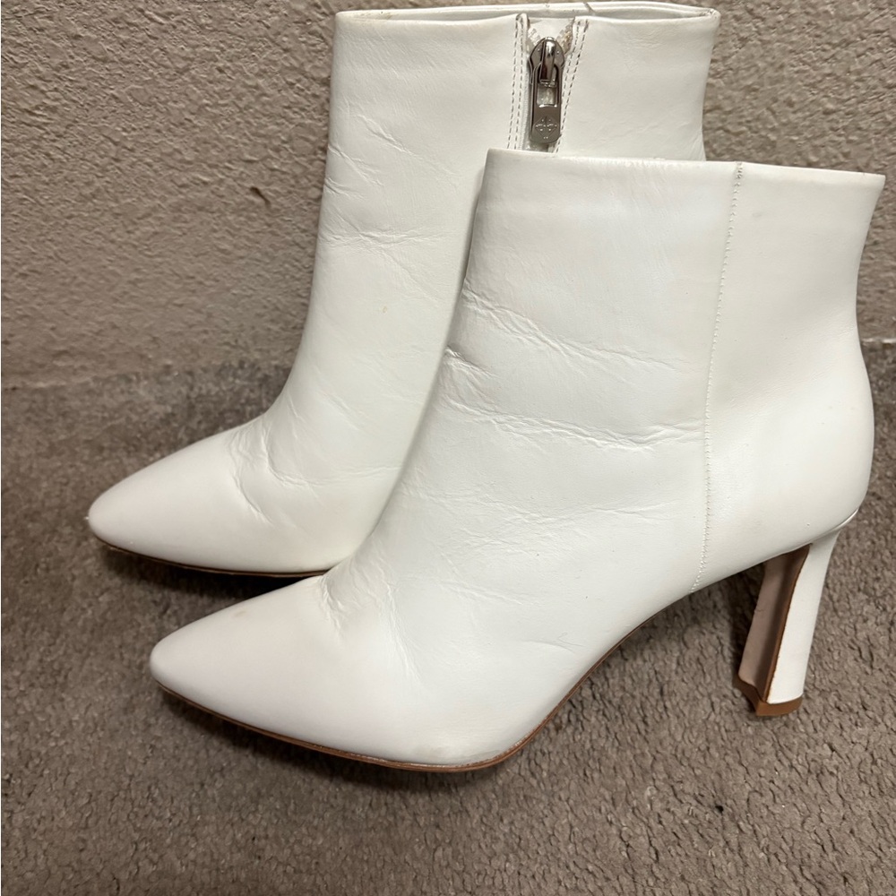White Ankle Boots (Antonio Melani)